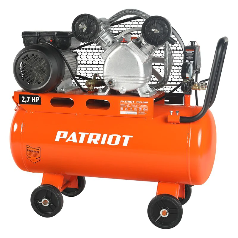 PATRIOT PTR 50-260A компрессор купить по низкой цене в Москве, 525306320