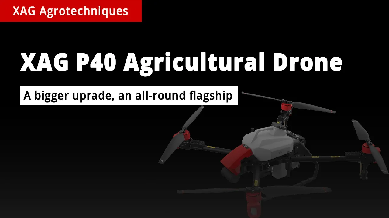 Сельскохозяйственный беспилотник XAG P40 | Универсальный флагман